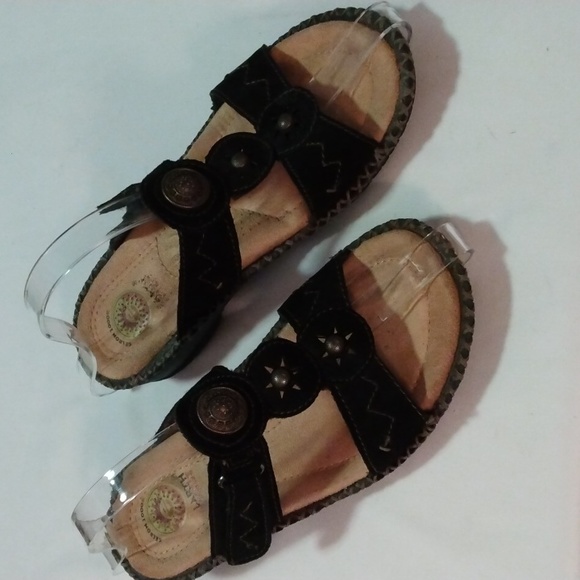 Earth Spirit Shoes - 🌞🌞🌞Earth Spirit size 5.5M EUR 37 black suede leather EUC